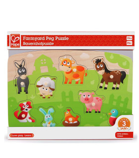 Rompecabezas de la Granja de 10 Piezas Hape