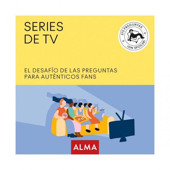 Libro con Juegos Alma Series de TV