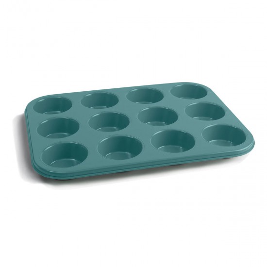 Molde de Acero al Carbono para 12 Muffins Jamie Oliver