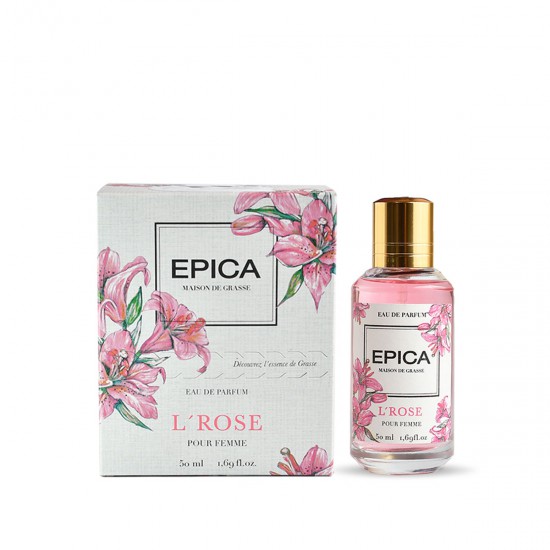 Eau de Parfum Pour Femme L Rose 50 ml Epica