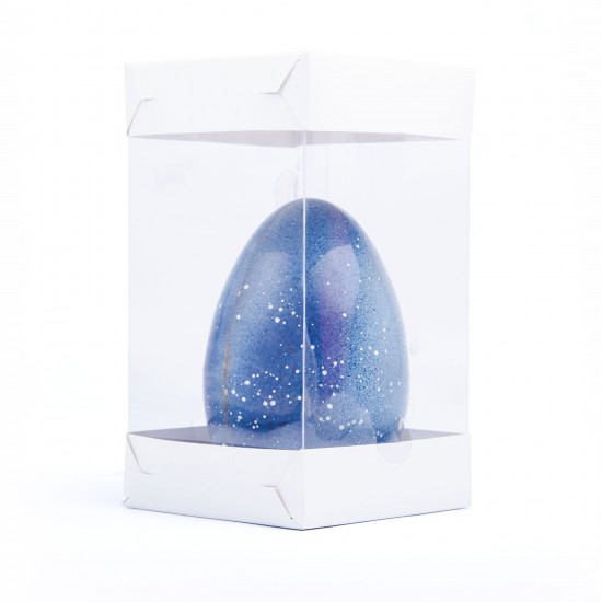 Huevo de Pascua de Color Azul 240 gr Alparamis