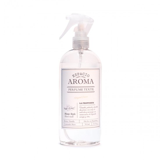 Aromatizador Textil 500 ml Línea Clásica Vainilla Oriental Espacio Aroma