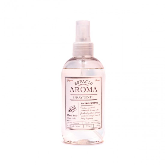 Aromatizador Textil 250 ml Línea Clásica Maderas Espacio Aroma