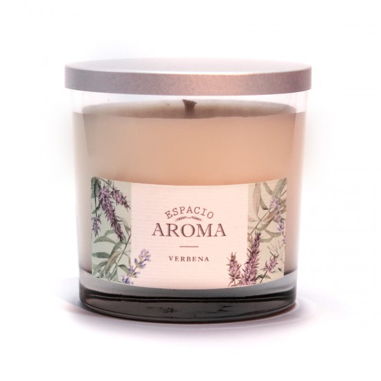 Vela de Soja Aromática 250 g Línea Clásica Verbena Espacio Aroma