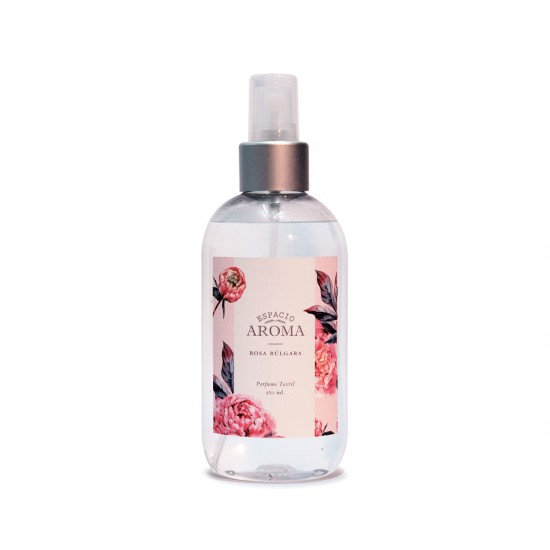 Aromatizador Textil 250 ml Línea Clásica Rosa Búlgara Espacio Aroma