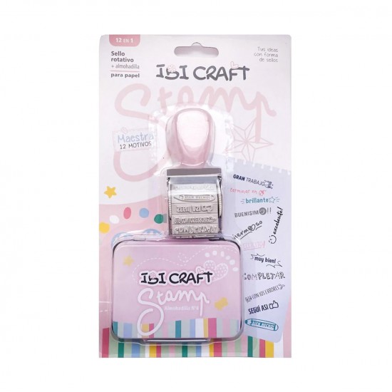 Set de Sello Teacher en Español Ibi Craft