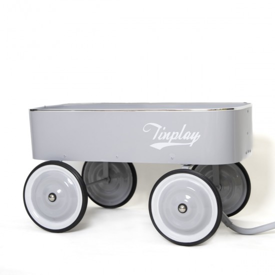 Carro Wagon con Gancho de Arrastre Gris Tinplay