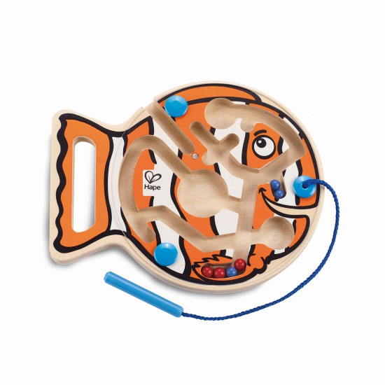 Laberinto Magnético de Juguete Go-Fish-Go Hape