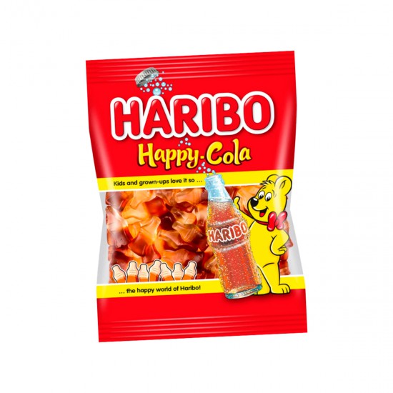 Caramelos Gomitas Haribo Happy Cola 80 g