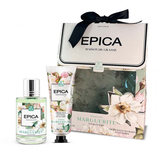 Estuche Duo Marguerite Eau de Parfum y Crema Corporal y de Manos Epica