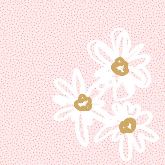 Servilletas 24 x 24 cm Blooming Pattern