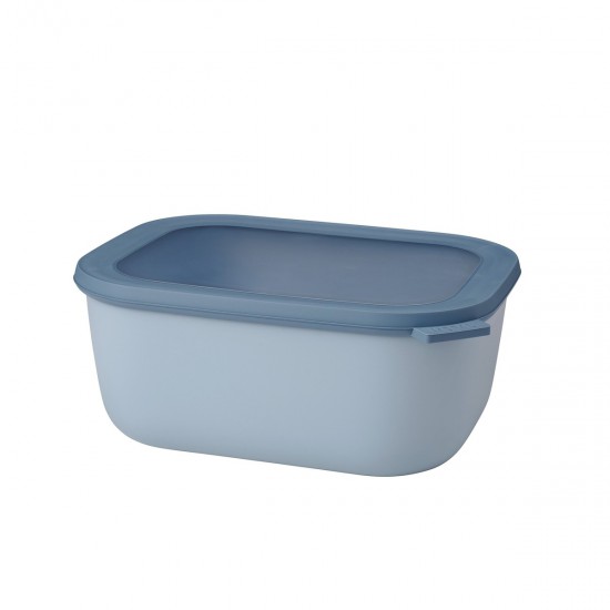 Multi bowl rectangular 3000 ml - nordic blue