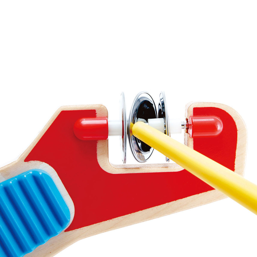 Guitarra 6 en 1 Hape Instrumento Musical de Juguete