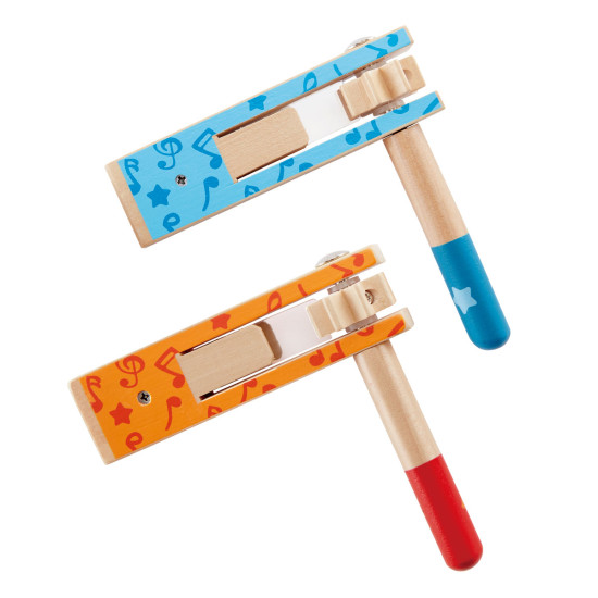 Matraca Animadora Instrumento de Juguete Hape