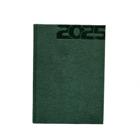 Agenda 2025 Diaria 14 x 20 cm Nature Verde