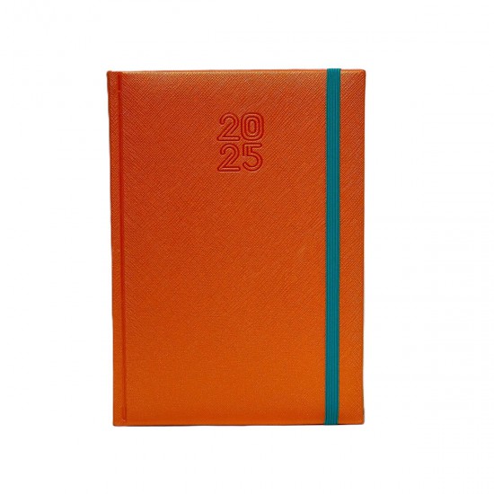 Agenda 2025 Diaria 14 x 20 cm Adria Naranja