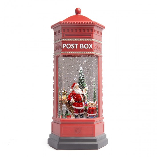 Adorno de Correo Mágico de Santa con LED 33 cm Alparamis