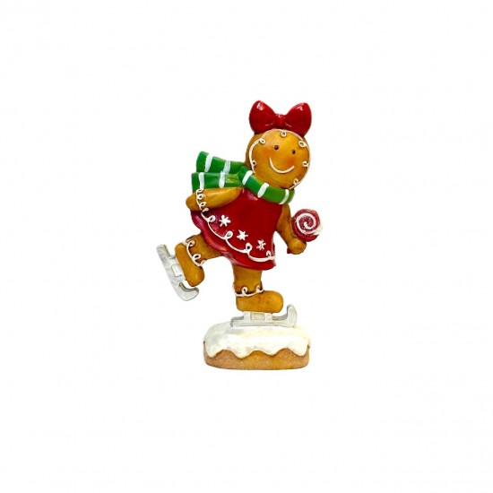 Adorno de Gingerbread Woman 20 cm Alparamis