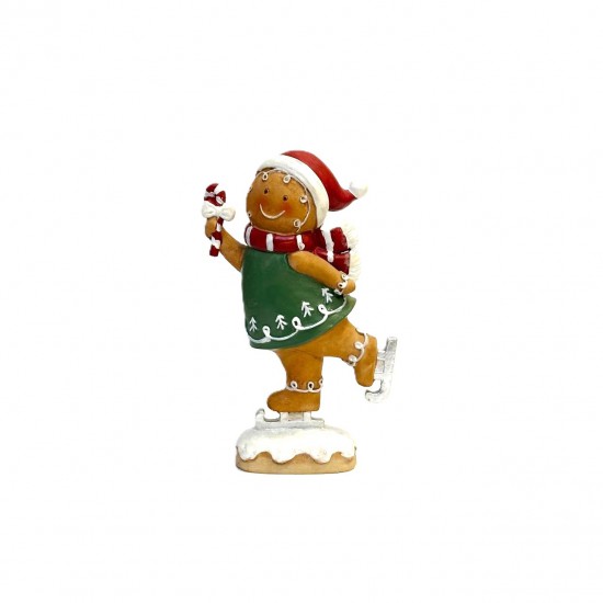 Adorno de Gingerbread Man 20 cm Alparamis