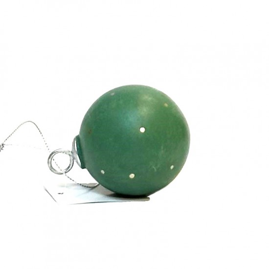 Bola de Navidad Verde 8 cm Alparamis