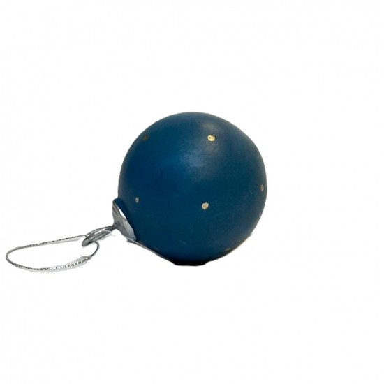 Bola de Navidad Azul 8 cm Alparamis