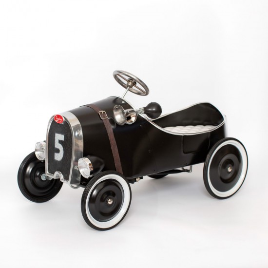 Auto a Pedal Bugatin Negro Tinplay