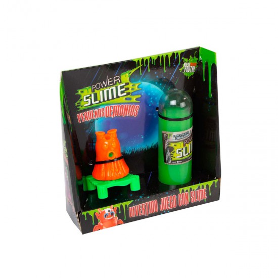 Juego Power Slime Fluo Pequeños Demonios 120 g