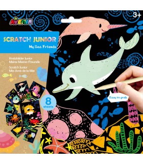 Scratch Art Junior My Sea Friends Avenir