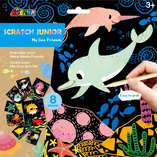 Scratch Art Junior My Sea Friends Avenir