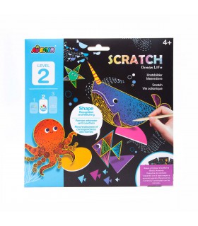 Scratch Art Nivel 2 Ocean Life Avenir