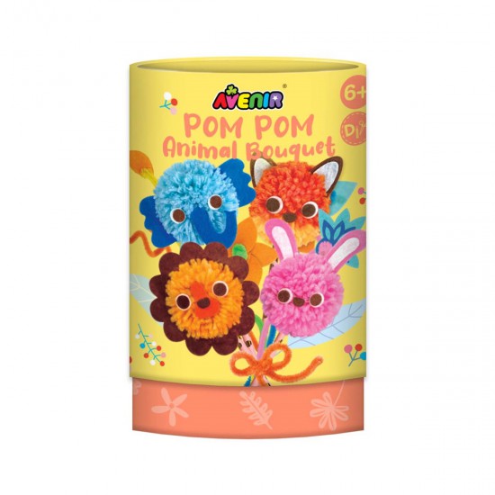 Kit de Costura Pom Pom Animal Bouquet Avenir