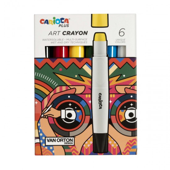 Crayón Artístico Carioca Plus x 6