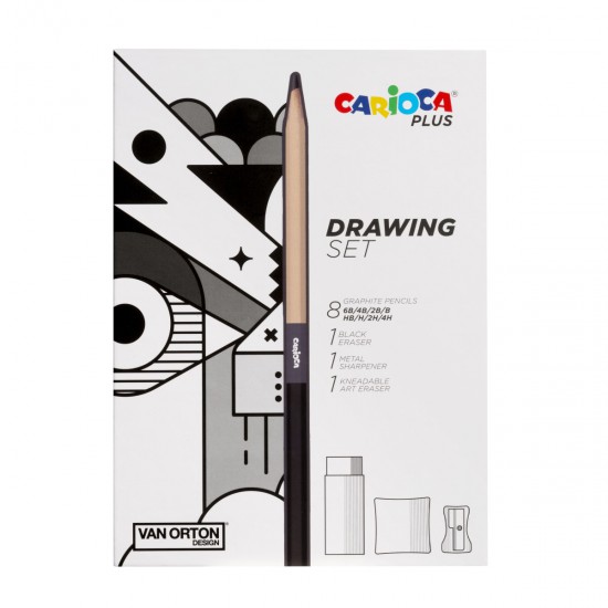 Set Premium de Dibujo Graphite Carioca Plus