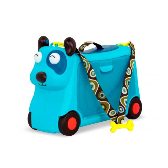 Carry On para Chicos Storage Ride On Dog Woofer B Toys