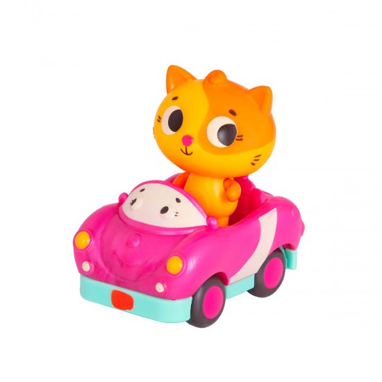 Gata Lolo en el Auto Smarty Pants B Toys