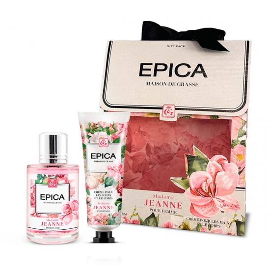 Estuche Duo Jeanne Eau de Parfum y Crema Corporal y de Manos Epica