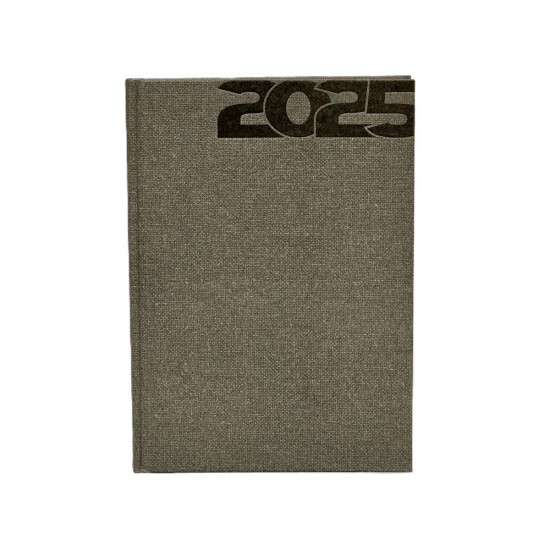 Agenda 2025 Diaria 14 x 20 cm Nature Gris