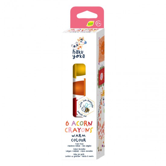 Crayones Bellota Warm Colour Haku Yoka x 6