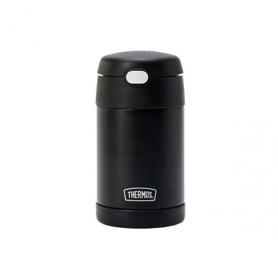 Termo para Alimentos con Cuchara Thermos Funtainer 470 ml Negro