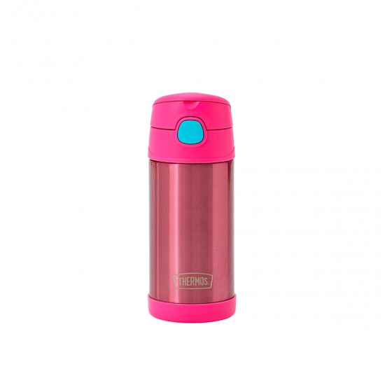 Botella Térmica con Sorbete Thermos Funtainer 355 ml Rosa