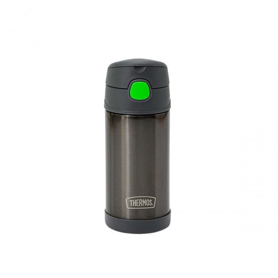 Botella Térmica con Sorbete Thermos Funtainer 355 ml Carbon