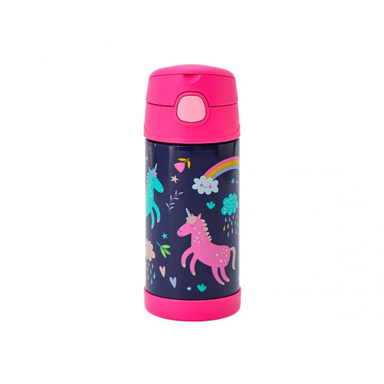 Botella Térmica con Sorbete Thermos Funtainer 355 ml Unicornio