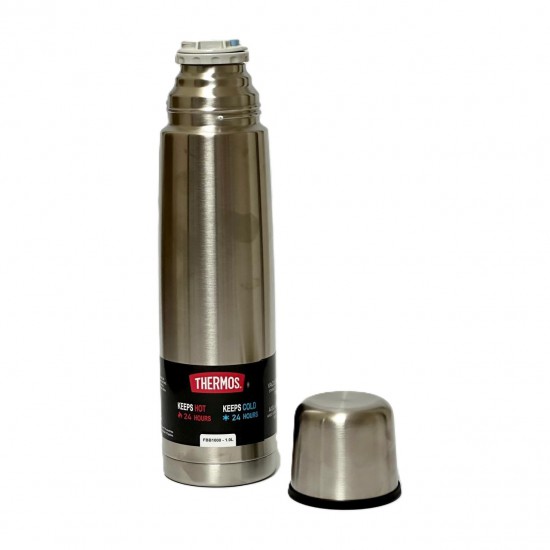 Termo con Tapón Vertedor Thermos Beberageware 1000 ml Acero