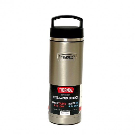 Botella Térmica Thermos Icon 710 ml Acero Mate