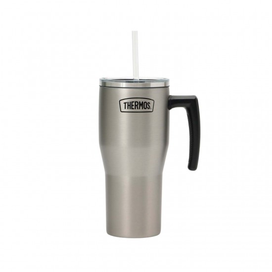 Taza Térmica con Asa y Sorbete Thermos Classic 850 ml Acero