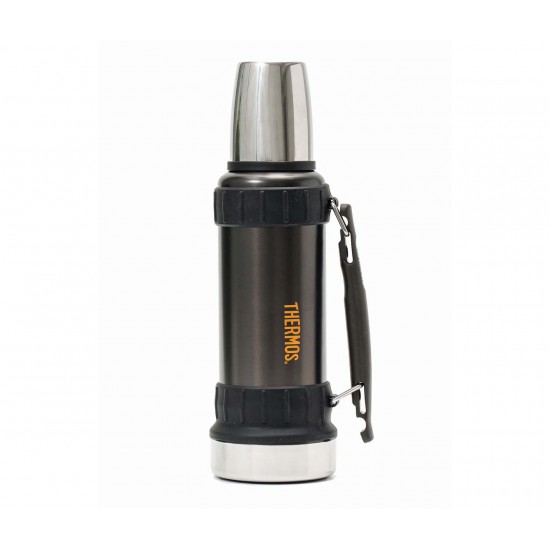 Termo con Asa Antideslizante Thermos Beberageware 1200 ml Gris Acero