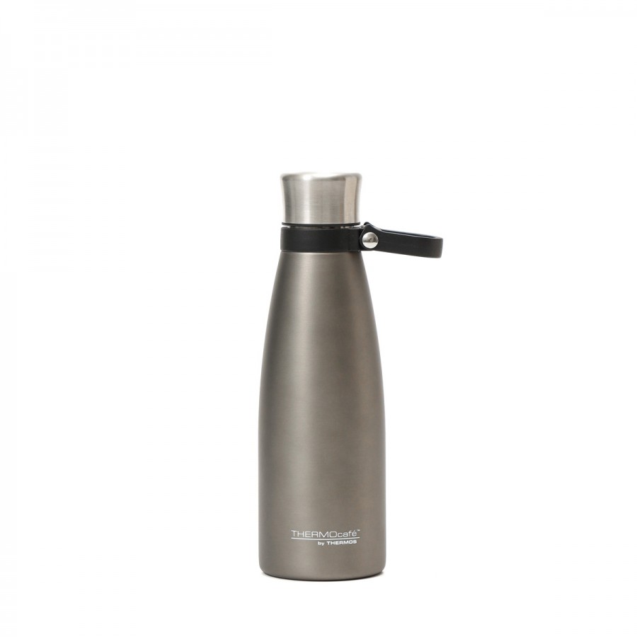 Botella TÃ©rmica 500 ml con Tapa a Rosca y Manija Thermos Gris