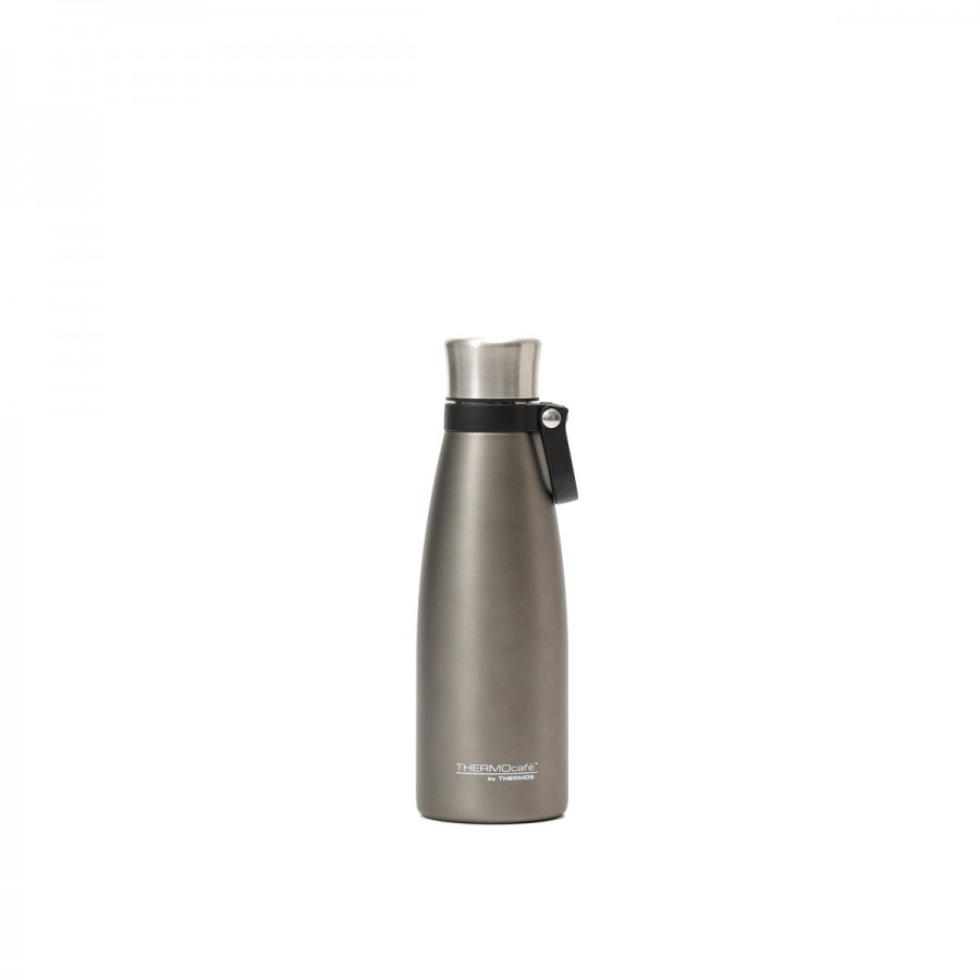 Botella TÃ©rmica 500 ml con Tapa a Rosca y Manija Thermos Gris