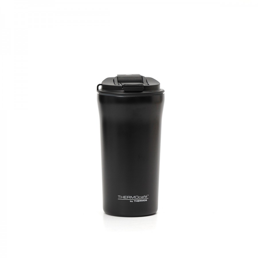 Vaso TÃ©rmico 500 ml Doble con Tapa y Sorbete Thermos Negro