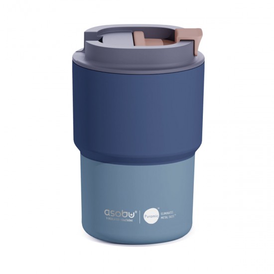 Vaso Térmico Coffee Express Pastel Blue 360 ml Asobu